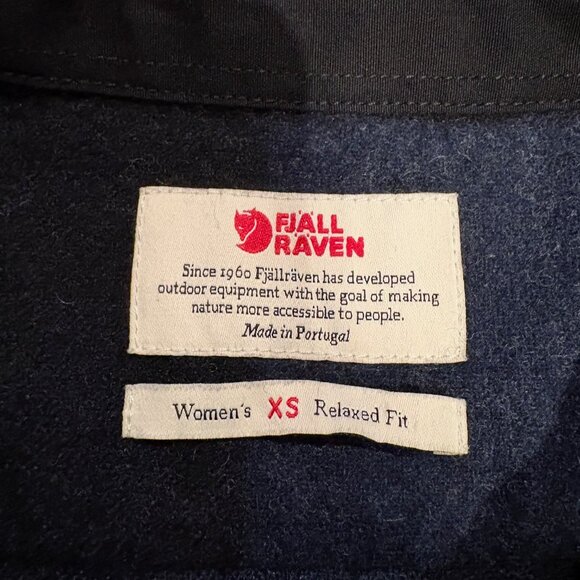 Fjallraven Canada Long-Sleeved Flannel Shirt Women's XS - Picture 7 of 9